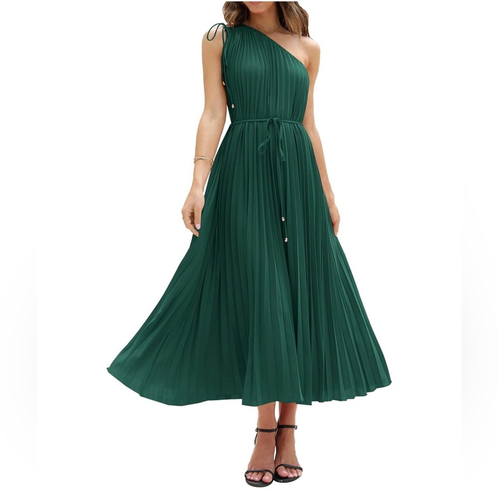 One Shoulder Maxi Dresses Size Large